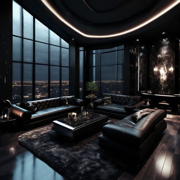 Dark Luxury Penthouse